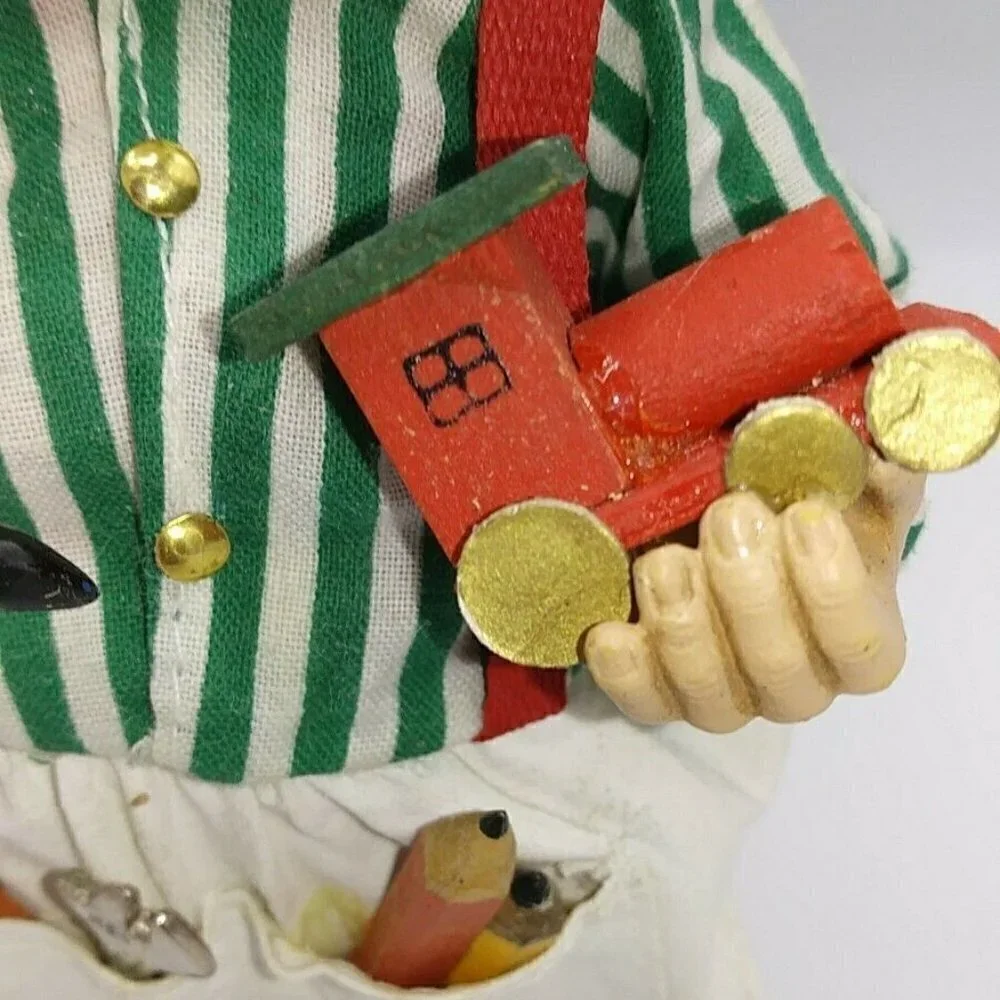 Clothtiques Possible Dreams Santa #805006 Santa's Handiwork 97 Christmas Holiday